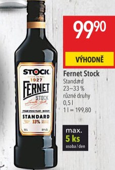 Fernet Stock Standard