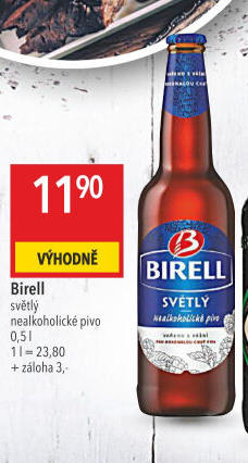Nealkoholické pivo Birell