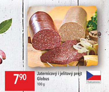 Prejt jitrnicový Globus