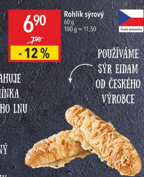 Rohlík se sýrem