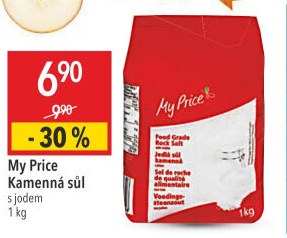 Sůl s jódem My Price