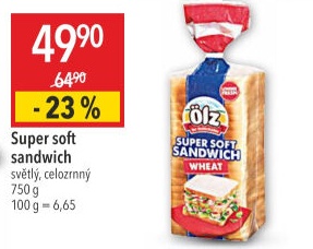 Toustový chléb Sandwich Soft Ölz