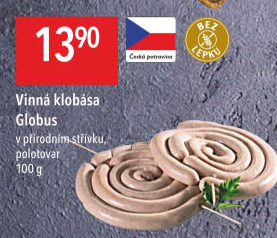 Vinná klobása Globus