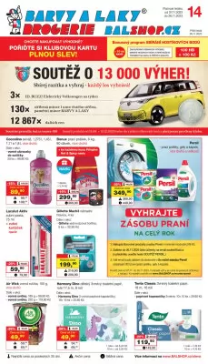 akční leták Barvy a laky drogerie 7.11.2023-26.11.2023