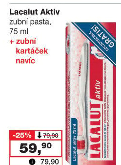 Pasta na zuby Aktiv Lacalut