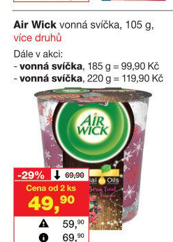 Svíčky vonné Air Wick