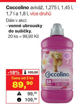 Ubrousky do sušičky Coccolino Intense