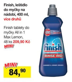 Leštidlo do myčky Finish