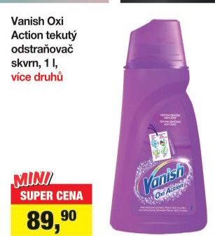 Odstraňovač skvrn gelový Vanish Oxi Action