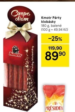 Párty klobásky Kmotr
