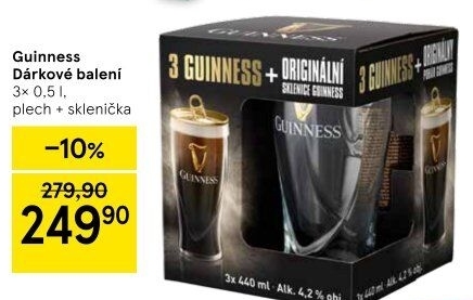 Pivo Guinness - dárkové balení