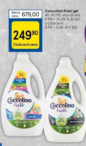 Prací gel Coccolino