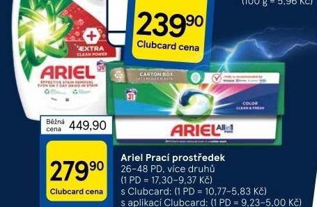 Prací prostředky Ariel