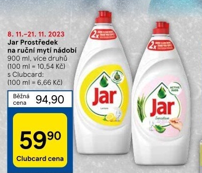 Prostředek na nádobí Jar