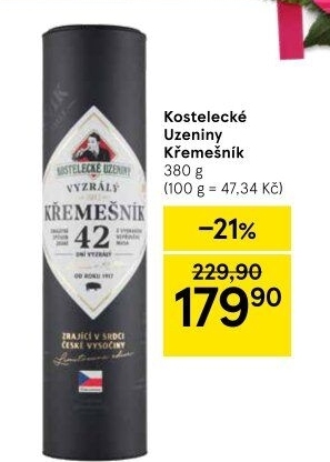 Salám Křemešník kostelecký Kostelecké uzeniny