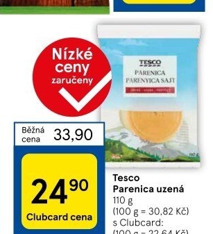 Sýr Parenica Tesco