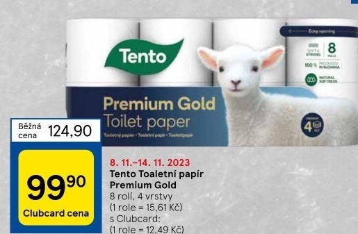 Toaletní papír 4vrstvý Tento