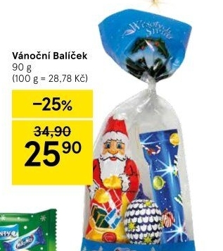 Vánoční Mikulášský balíček