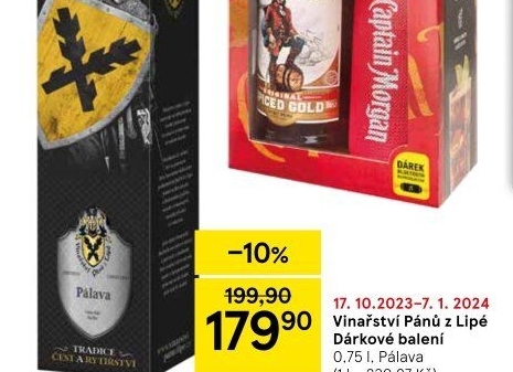 Víno Pálava Vinařství Pánů z Lipé
