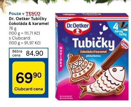 Zdobicí tubičky Dr. Oetker