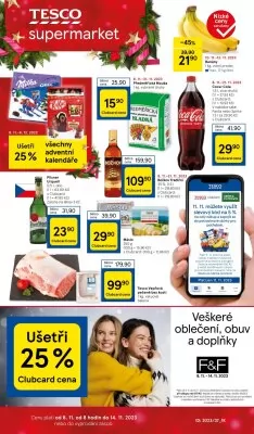 akční leták Tesco 8.11.2023-14.11.2023