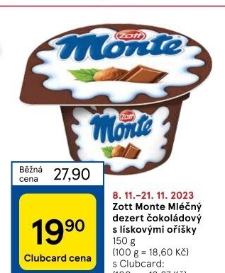 Dezert Monte Zott