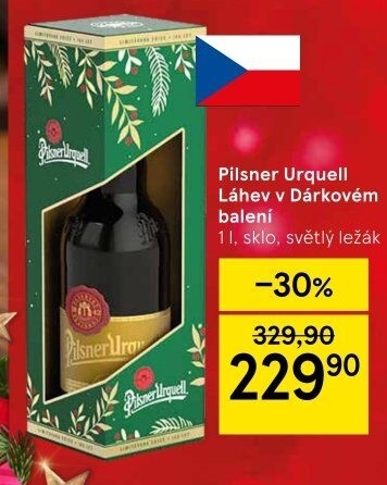 Pivo Pilsner Urquell - dárkové balení