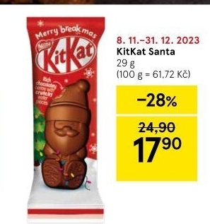 Santa Kit Kat Nestlé