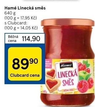 Směs ovocná linecká Hamé
