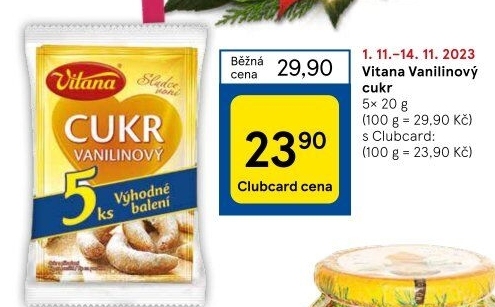 Vanilínový cukr Vitana