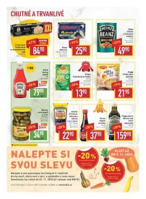 akční leták BILLA 8.11.2023-14.11.2023