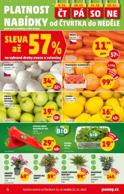 akční leták Penny Market 9.11.2023-15.11.2023