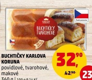 České buchtičky Karlova Koruna