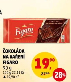 Čokoláda na vaření Figaro