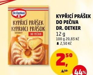 Kypřicí prášek Dr. Oetker