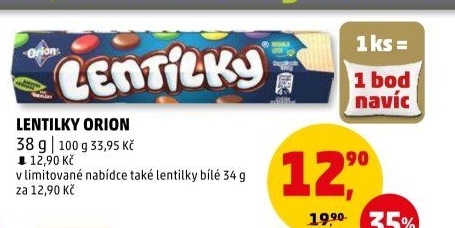 Lentilky Orion