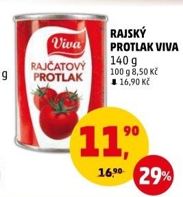 Rajčatový protlak Viva