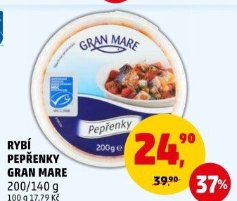 Rybí pepřenky Gran Mare