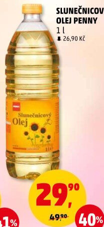 Slunečnicový olej Penny