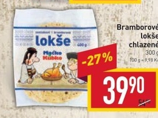Bramborové lokše Maťko a Kubko