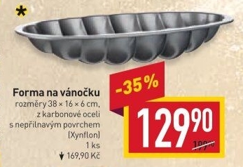 Forma na vánočku