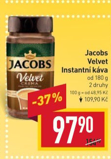 Instantní káva Jacobs Velvet
