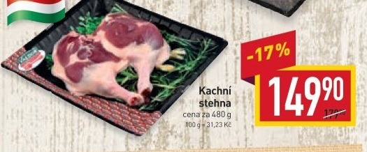 Kachní stehna Valdor