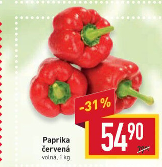 Paprika červená