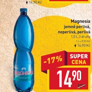 Přírodní voda Magnesia