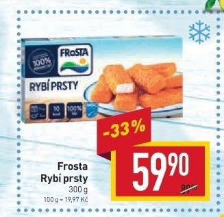 Rybí prsty mražené Frosta