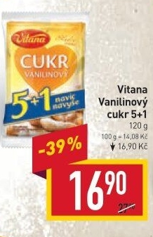 Vanilínový cukr Vitana