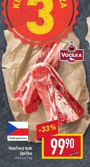 Vepřový bok špička Vocílka