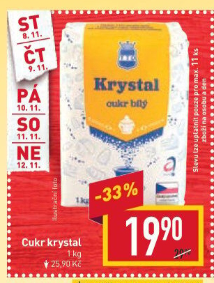 Cukr krystal