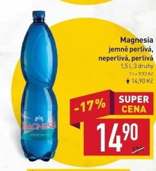 Přírodní voda Magnesia